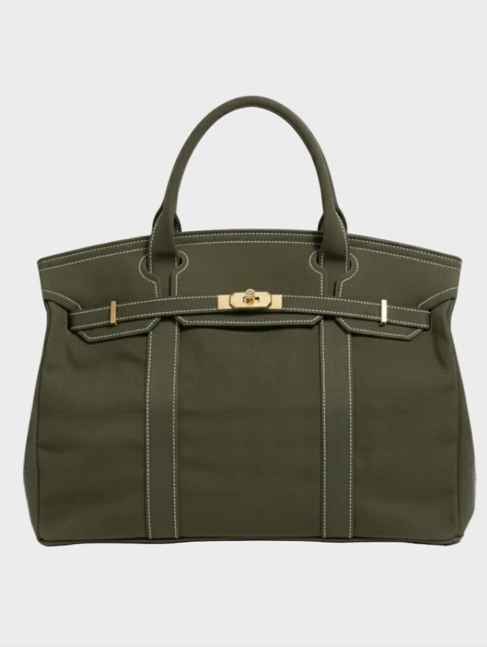 NWT Olive Green Canvas Boatkin Bag